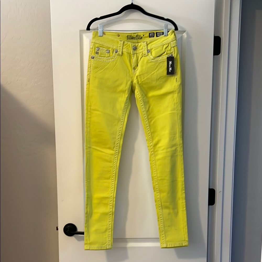 Yellow Women's Miss Me Jeans
